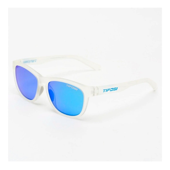 Tifosi Optics Other - Tifosi Swank Polarized Sunglasses Neon Blue and White